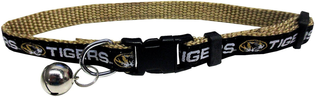 [Australia] - Pets First Collegiate Pet Accessories, Cat Collar, Missouri Tigers, One Size 