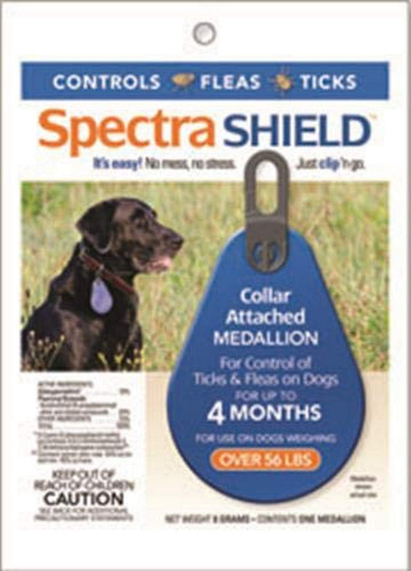 [Australia] - Durvet Spectra Shield Collar Attached Medallion, 56-Pound and Over 