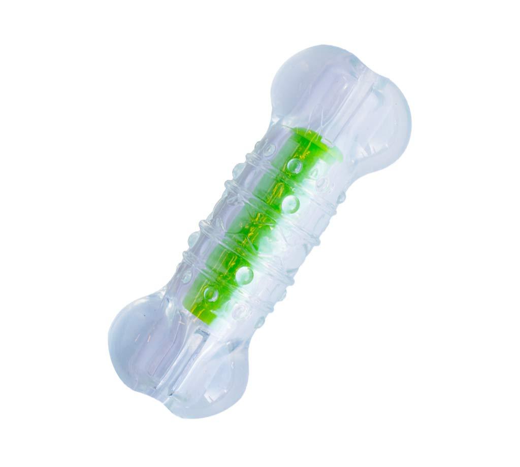 [Australia] - Petstages Crunchcore Dog Chew Toy - Crunchy Cracking Sound Dogs Love MD GREEN 