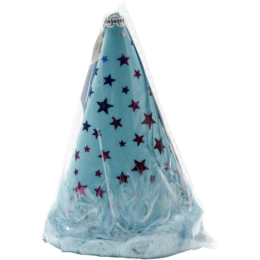 CHARMING Party Hat Small Blue - PawsPlanet Australia