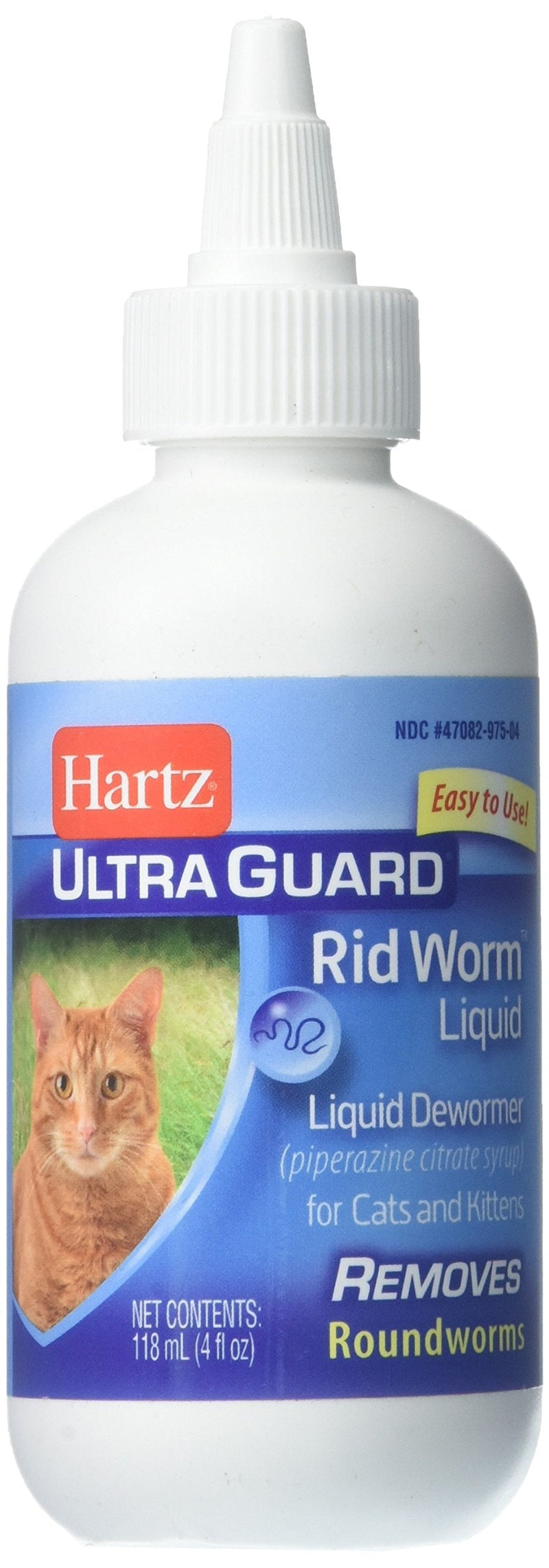 Hartz UltraGuard Rid Worm Liquid for Cats 1 - PawsPlanet Australia