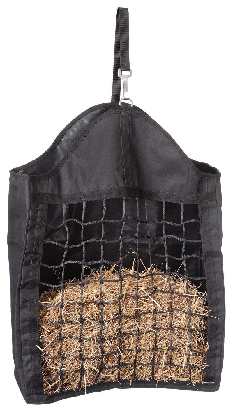 [Australia] - Tough 1 Nylon Hay Tote with Net Front Black 