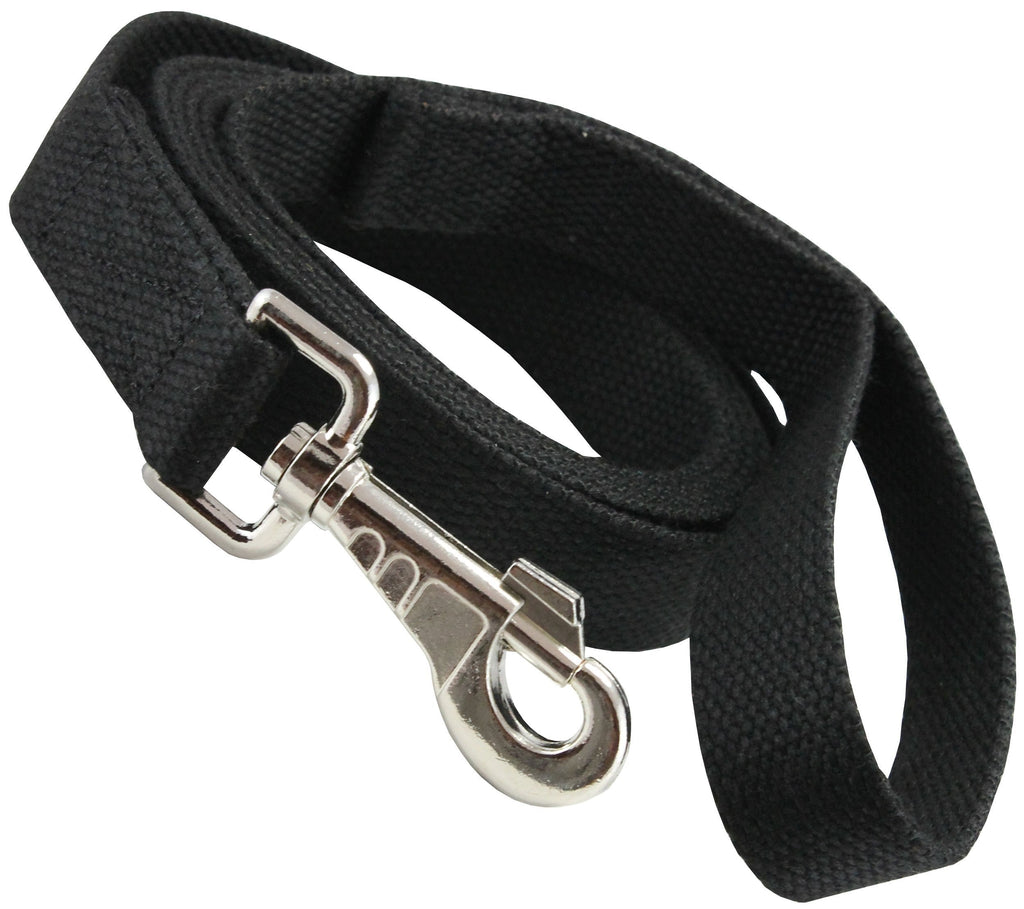 [Australia] - Dog Leash 1" Wide Cotton Web 6 Feet Long for Training Swivel Locking Snap, Pitt Bull, Cane Corso 