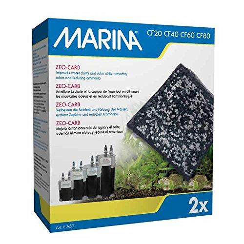 [Australia] - 2-Pack Marina Zeo-Carb Aquarium Filter 