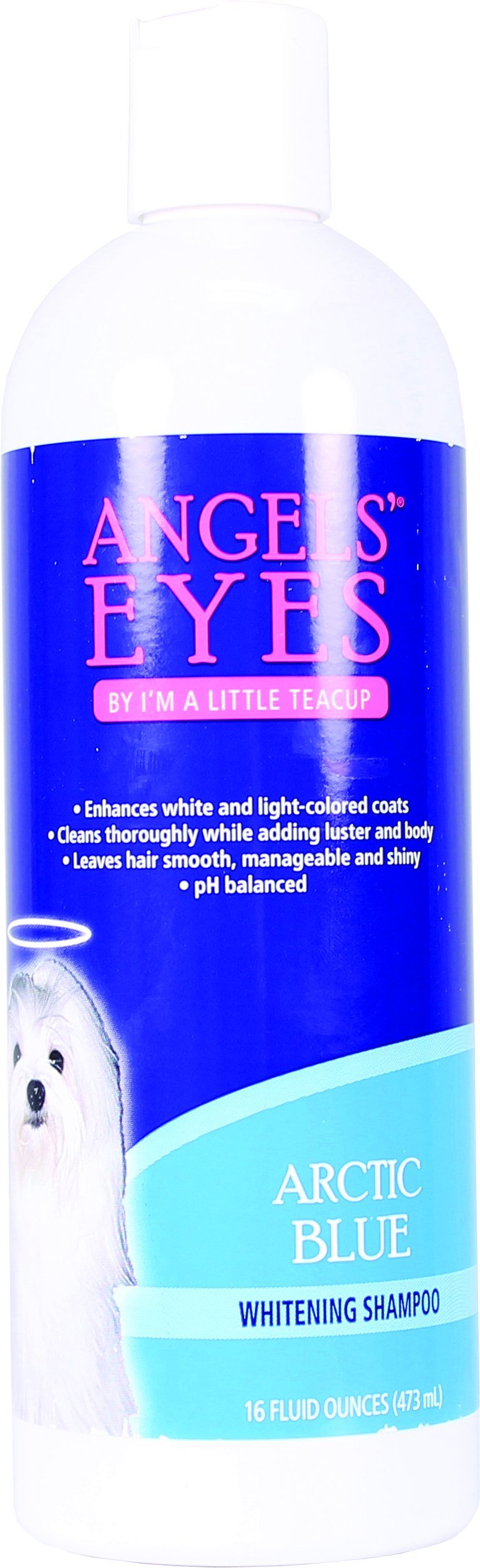 [Australia] - Angel's Eyes Whitening Pet Shampoo, 16-Ounce, Arctic Blue 16 Ounce 