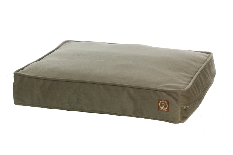 [Australia] - One for Pets Faux Suede Pillow Dog Bed Soft Taupe Small 