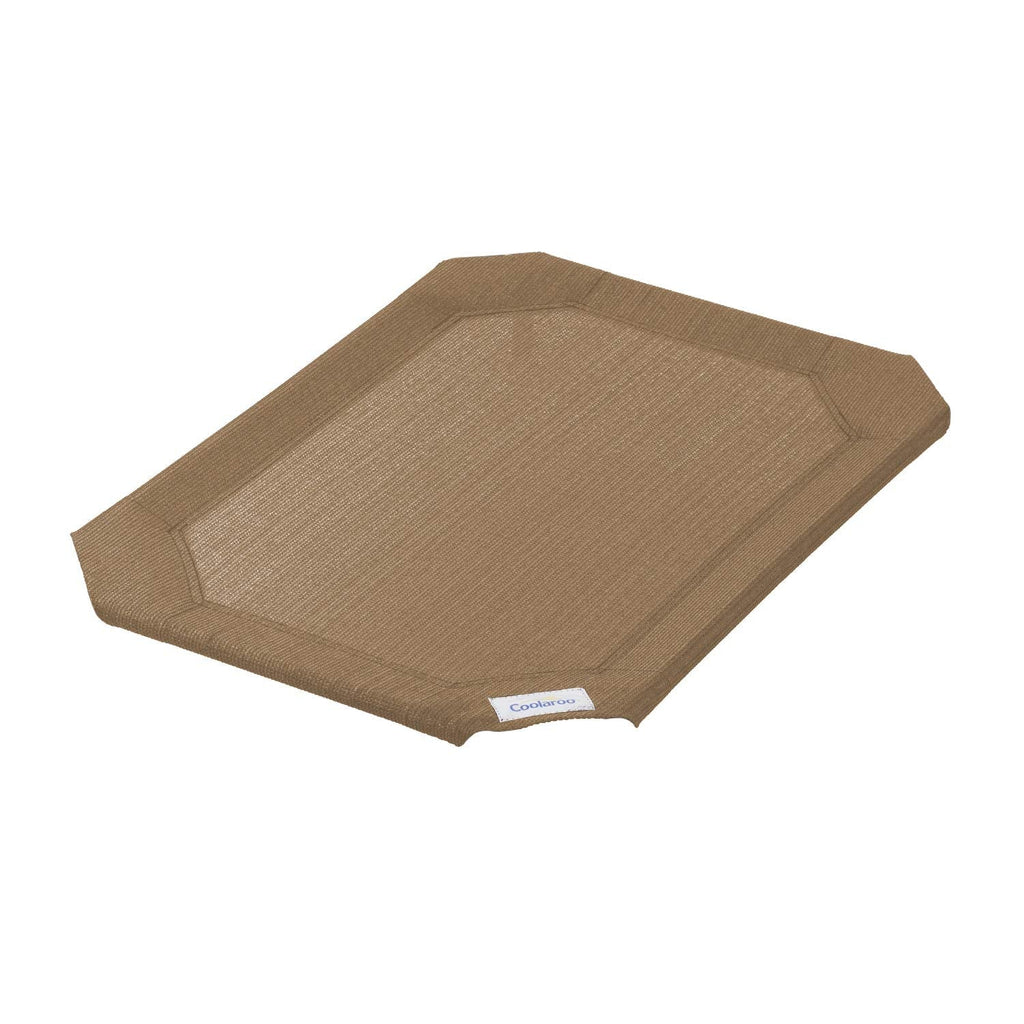 Coolaroo Replacement Cover, The Original Elevated Pet Bed by Coolaroo, Medium, Nutmeg - PawsPlanet Australia