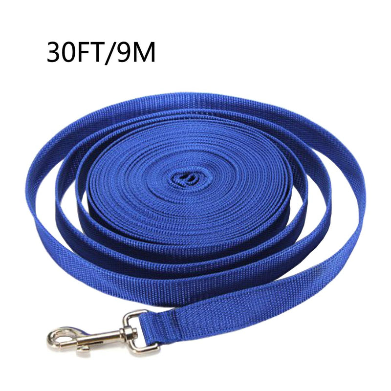 [Australia] - 5FT/10FT/20FT/30FT/40FT Long Dog Puppy Pet Puppy Training Obedience Lead Leash recall 3 Color Choice 