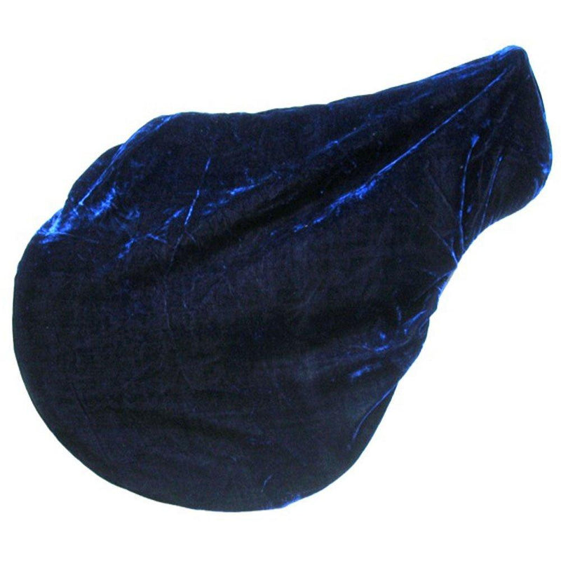 [Australia] - Intrepid International Crushed Velvet Saddle Cover Onyx 