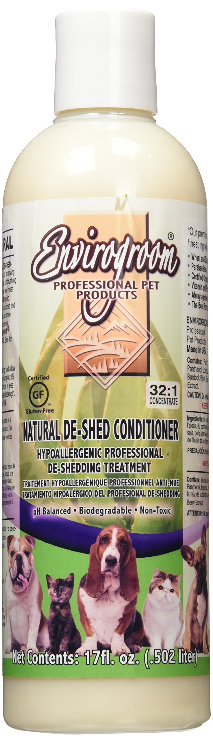 [Australia] - Envirogroom Natural De-Shed Conditioning Treatment, 17 oz 