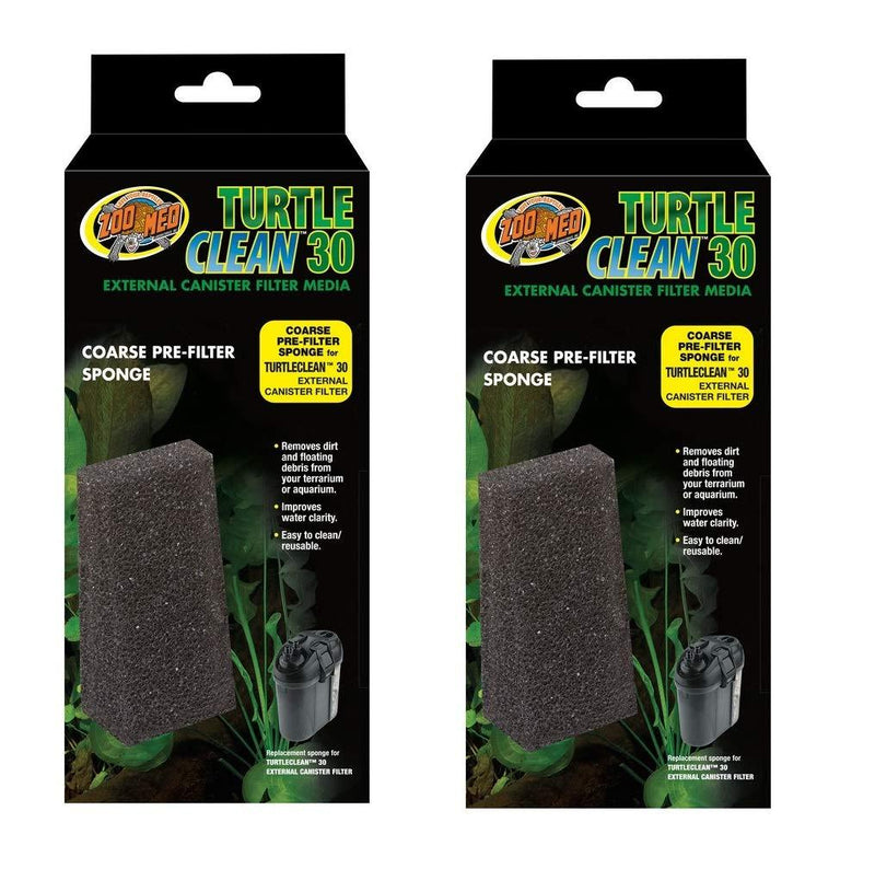 [Australia] - Turtle Clean 30 Coarse Pre-Filter Sponge (Pack of 2) 