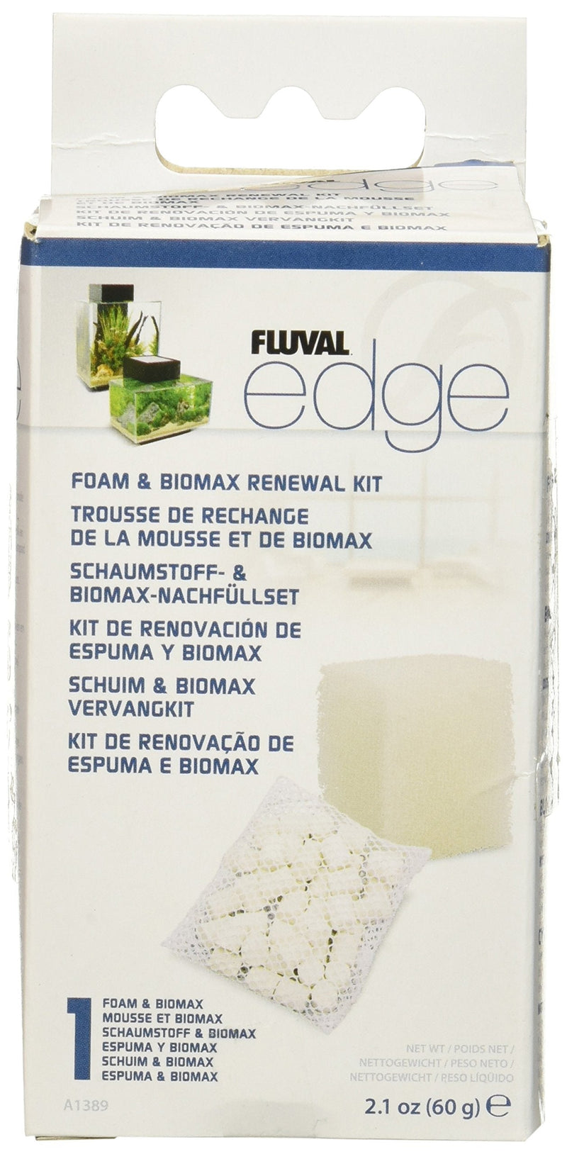 [Australia] - Fluval Hagen Edge Foam Pad and BioMax Renewal Kit, 3PACK 
