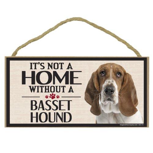 [Australia] - Imagine This Wood Sign for Bassett Hound Dog Breeds 