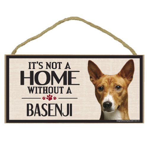 Imagine This Wood Sign for Basenji Dog Breeds - PawsPlanet Australia