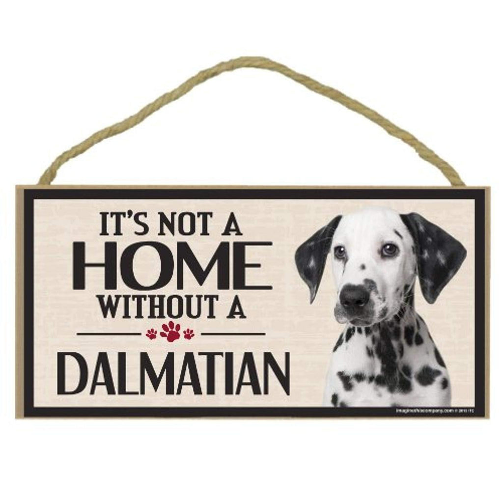 [Australia] - Imagine This Wood Sign for Dalmation Dog Breeds 