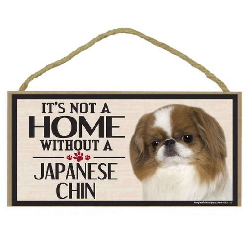 [Australia] - Imagine This Wood Sign for Japanese Chin Dog Breeds 