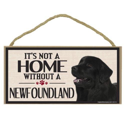 [Australia] - Imagine This Wood Sign for Newfoundland Dog Breeds 