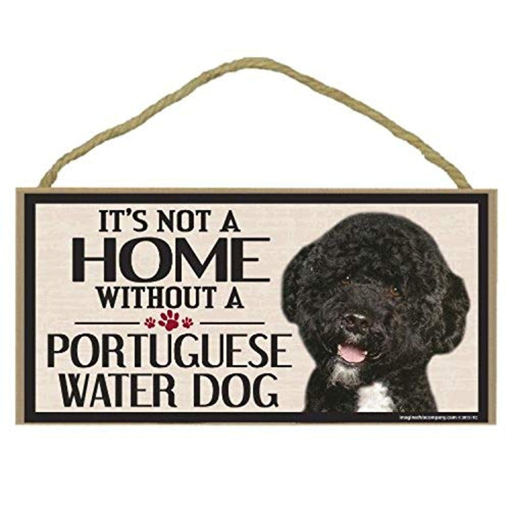 [Australia] - Imagine This Wood Sign for Portuguese Water Dog Breeds 