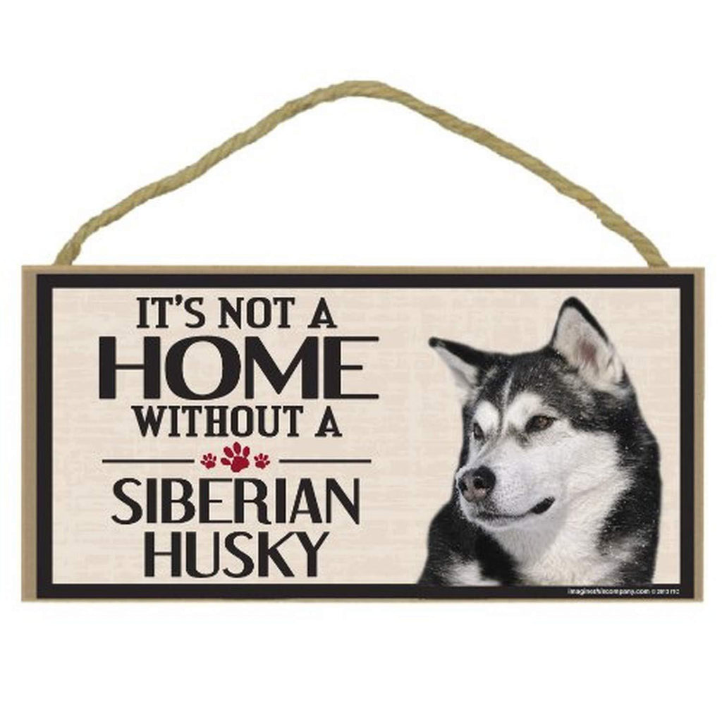 [Australia] - Imagine This Wood Sign for Siberian Husky Dog Breeds 