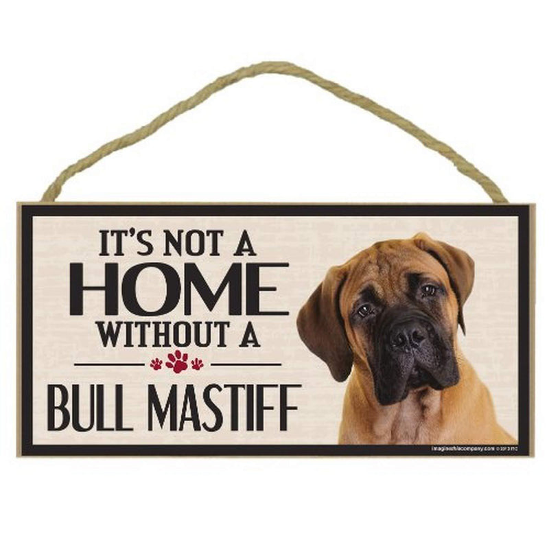 [Australia] - Imagine This Wood Sign for Bullmastiff Dog Breeds 