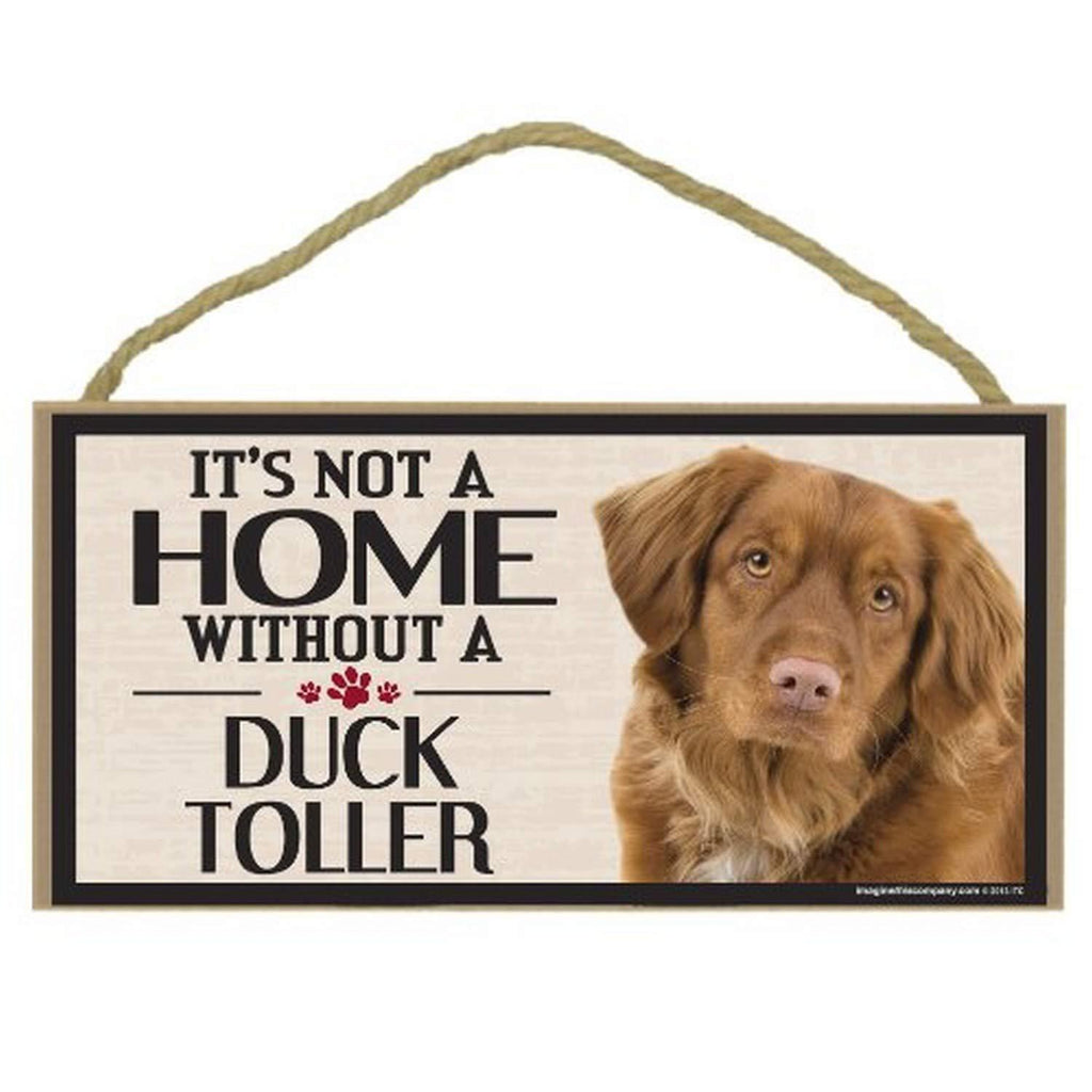 [Australia] - Imagine This Wood Sign for Duck Toller Dog Breeds 