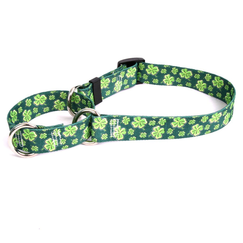 [Australia] - Yellow Dog Design Martingale Collar Four Leaf Clover Medium 20" 