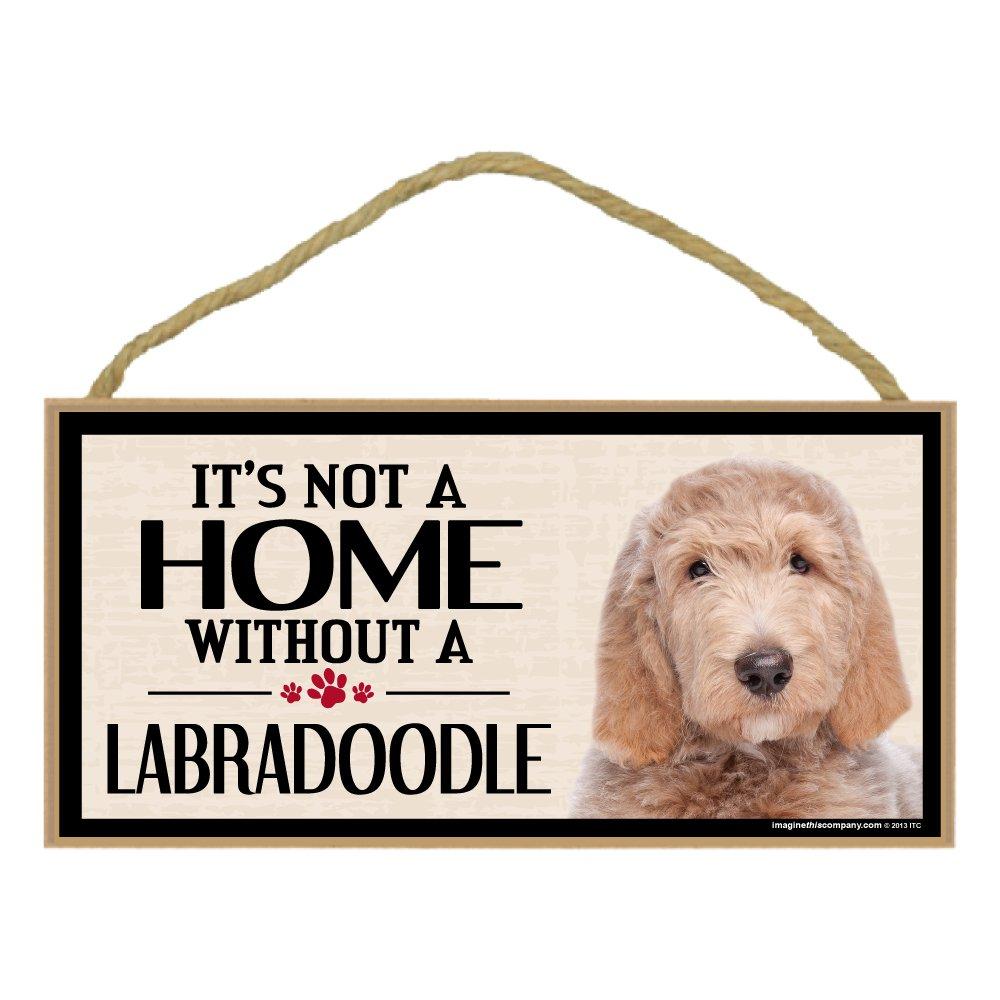 [Australia] - Imagine This Wood Breed Sign, It's All About My Labra Doodle 