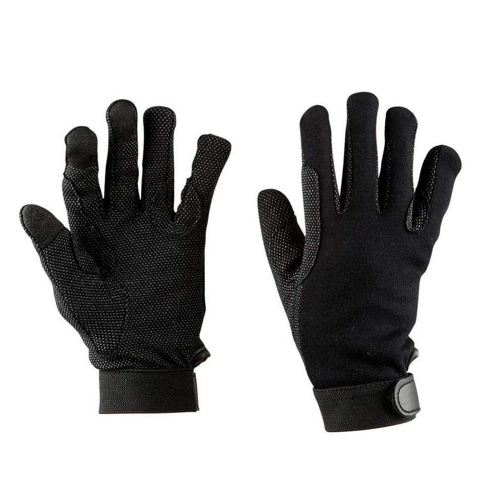 Weatherbeeta, Dublin, Thinsulate Winter Track Riding Gloves Black Adults Extra Small - PawsPlanet Australia