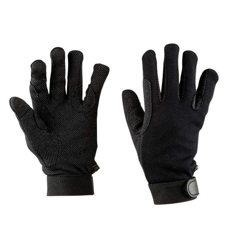 Weatherbeeta, Dublin, Thinsulate Winter Track Riding Gloves Black Adults Extra Large - PawsPlanet Australia