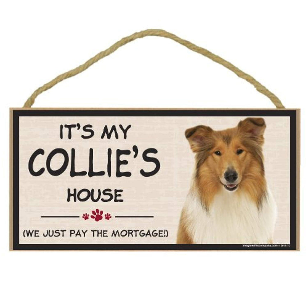 [Australia] - Imagine This Wood Breed Decorative Mortgage Sign, Collie 