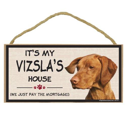 [Australia] - Imagine This Wood Breed Decorative Mortgage Sign, Vizsla 