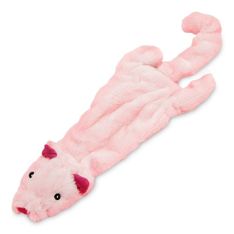 [Australia] - Dog Squeaky Chew Toys Fun Skin/Plush/Log by Best Pet Supplies Pig Large 