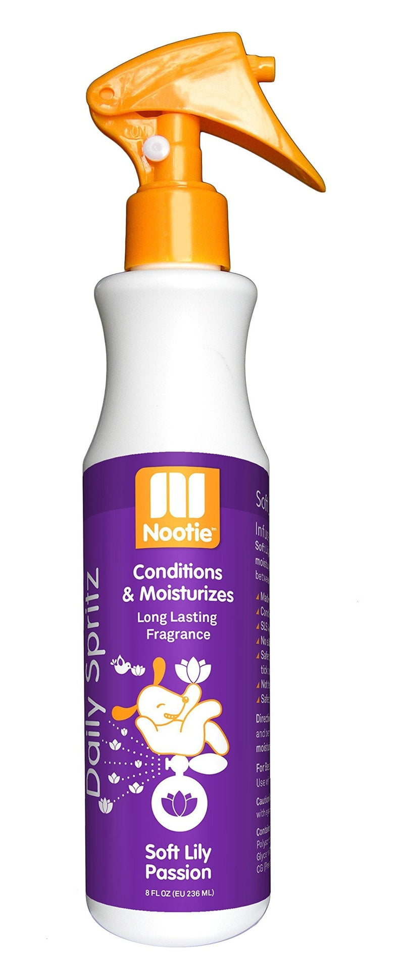 [Australia] - Nootie Daily Pet Conditioning Spritz, 8-Ounce, Soft Lily Passion 