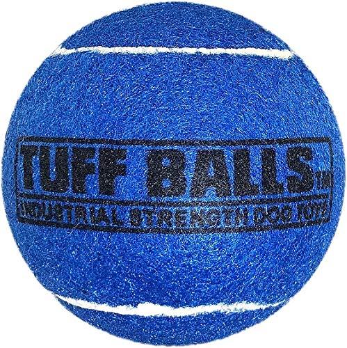 [Australia] - PetSport Blue Tuff Balls Dog Toys, 2.5 Inch, Durable Tennis Balls N/A 