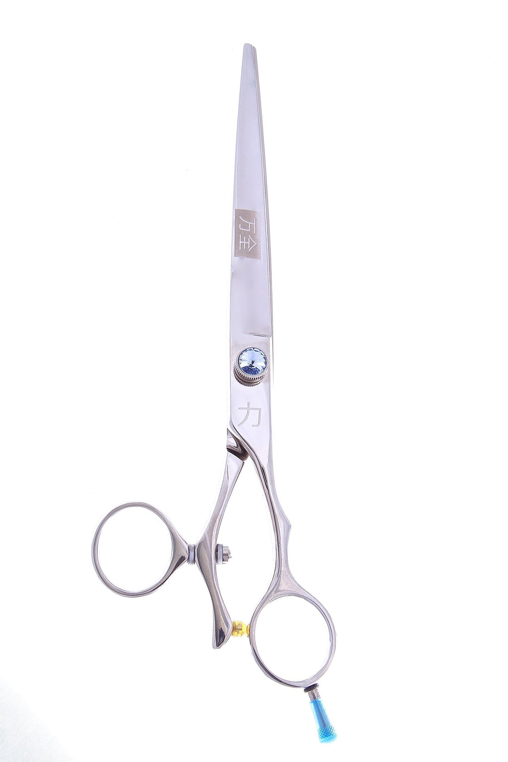 [Australia] - ShearsDirect Japanese 440C Off Set Swivel Cutting Shear with Blue Stone Tension, 8.0-Inch 