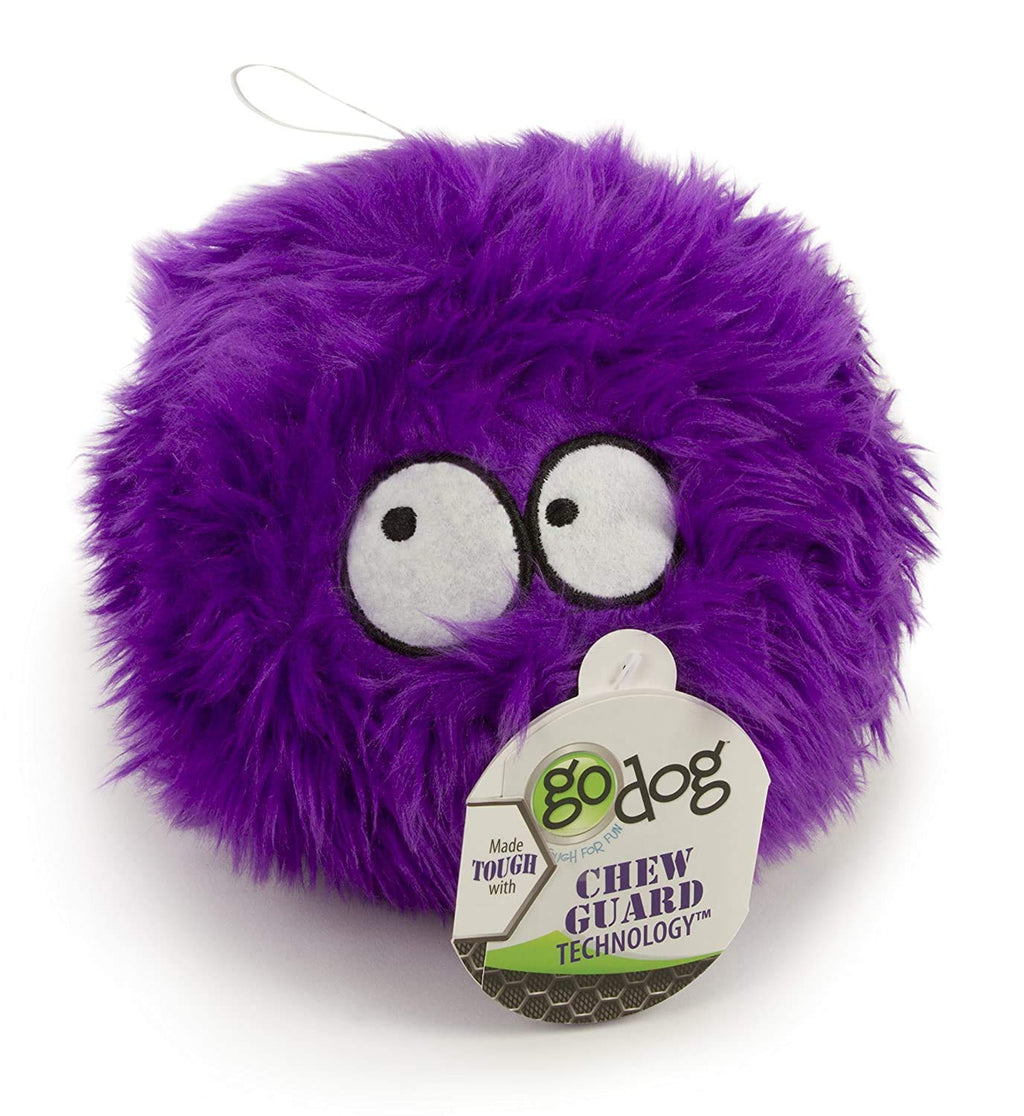 [Australia] - goDog Plush Dog Toy Large Purple 