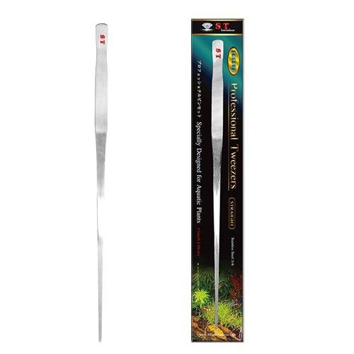 [Australia] - S.T. International Stainless Steel Straight Aquatic Plant Tweezers, 15-Inch 