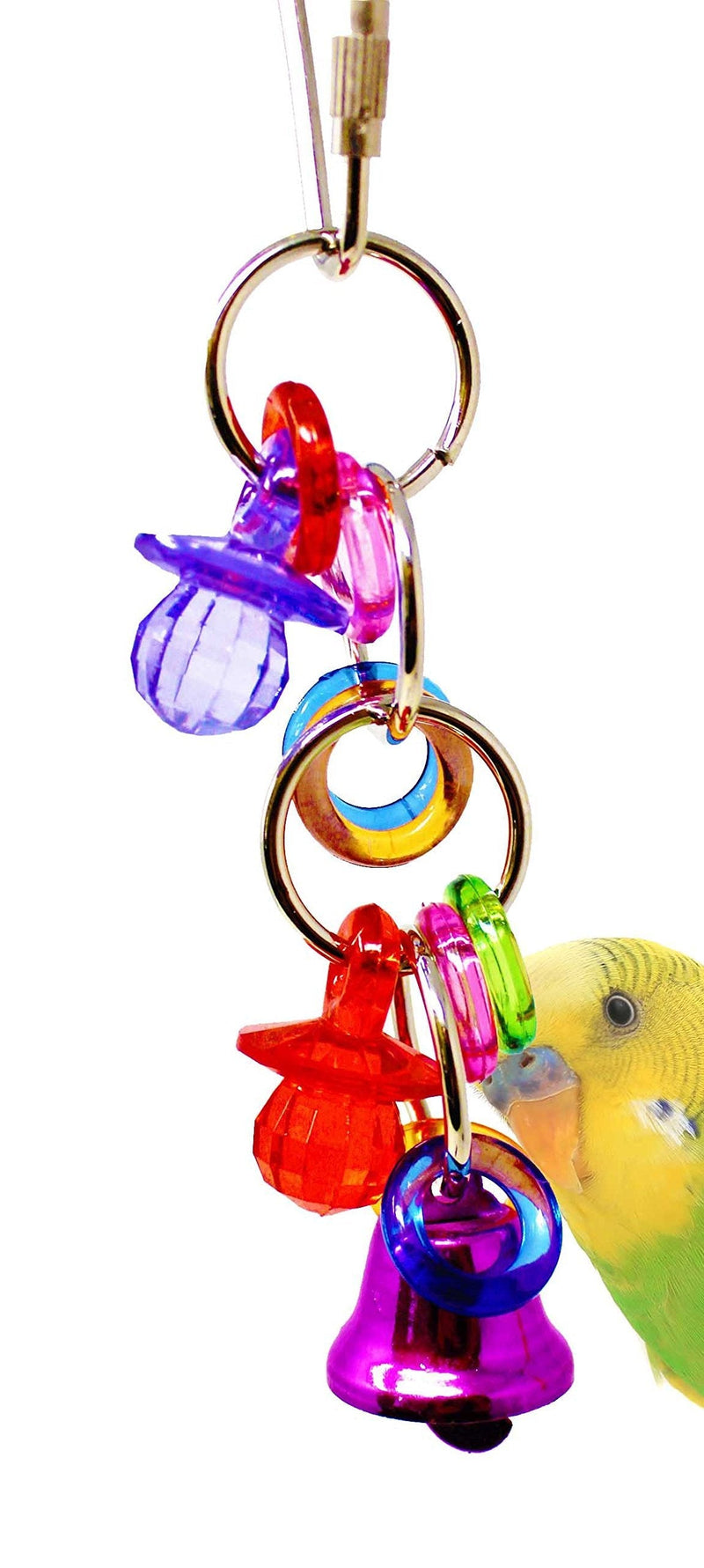 [Australia] - Bonka Bird Toys 1743 Tini Tingle Bird Toy Parrot cage Craft Toys Cages Cockatiel Budgie Lovebird 