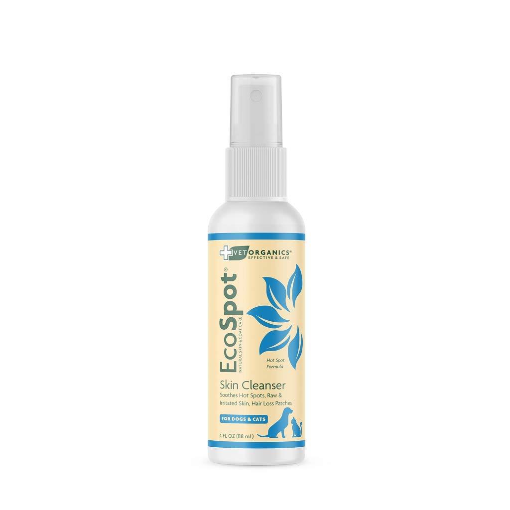 Vet Organics Hot Spot, Anti-Itch Raw Skin Spray for Dogs & Cats. Use Chemical Free EcoSpot for Soothing of Hotspots & Help Healing Begin. 1-Step Treatment: Just Spray & Let Dry. All Natural, 4oz. - PawsPlanet Australia