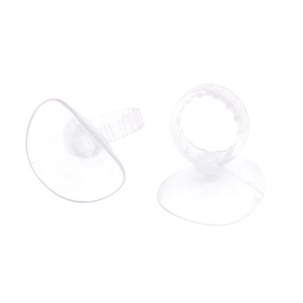 [Australia] - uxcell 2-Piece Fish Tank Airline Tube Suction Cup Holder Set, 3cm, Clear 