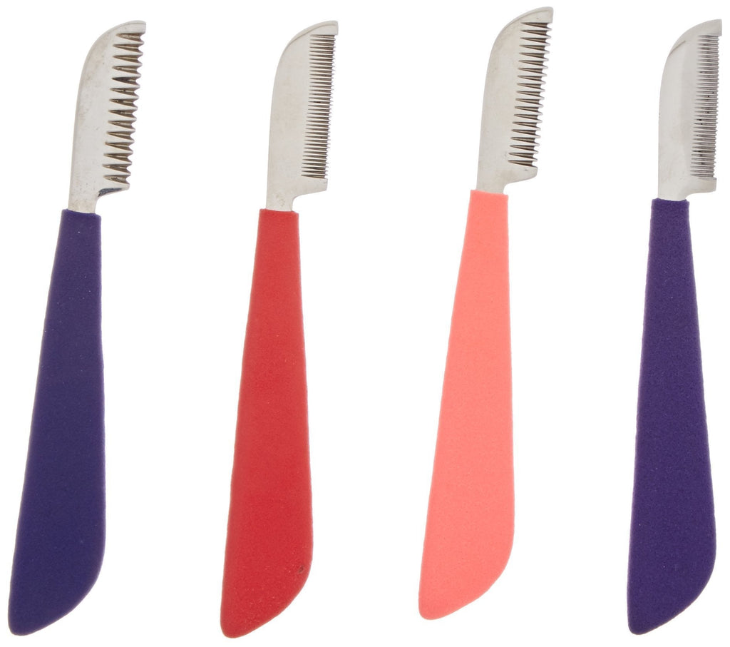 [Australia] - Tamsco Stripping Knives Set of 4 in Zipper Case, Foam Handle, Color Coded 