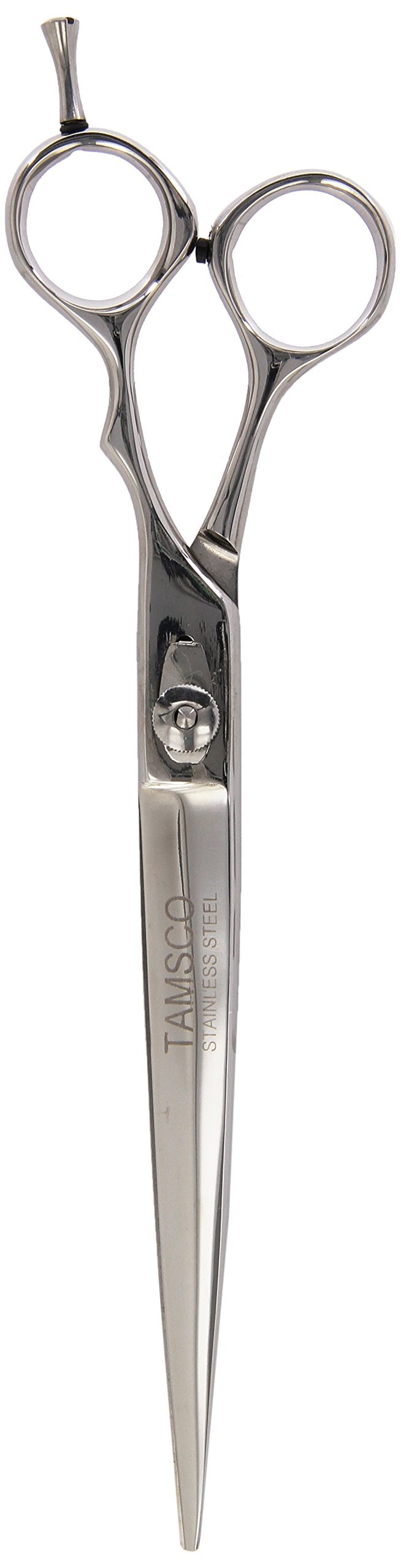 [Australia] - Tamsco Genuine Japanese Stainless Steel Scissor 8.5-Inch Big Mama Semi-Convex Edge Japanese Stainless Steel Well Balanced Adjustable Tension Screw 