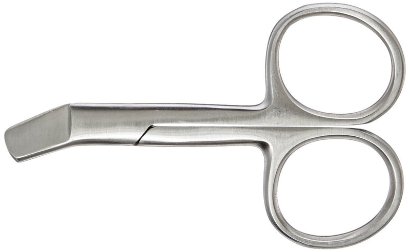 [Australia] - Tamsco Pet Nail Scissor 3-Inch Stainless Steel Angled Tip Ice Tempered 3-Inch 