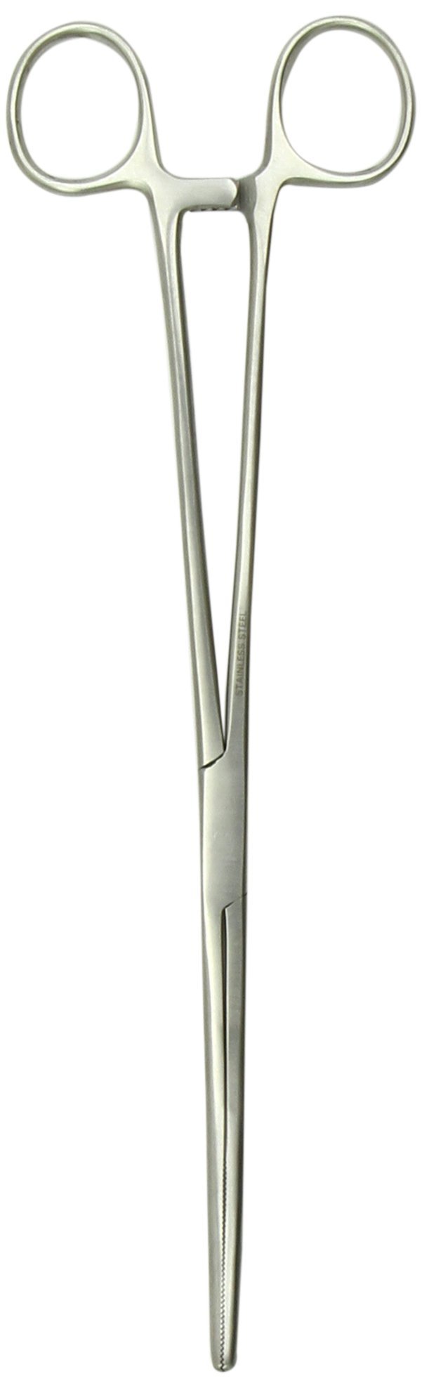 [Australia] - Tamsco Bozeman Forceps Curved 10-Inch Stainless Steel Screw Joint Serrated Curved 
