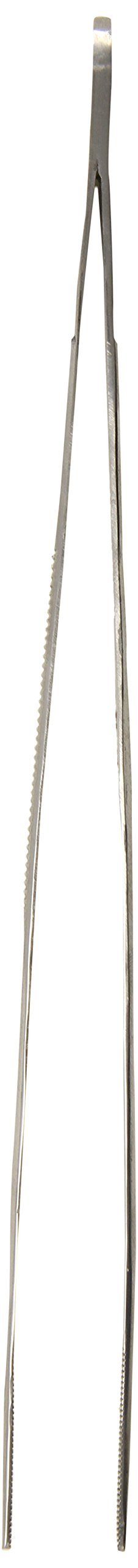 [Australia] - Tamsco Thumb Tweezers 10-Inch Serrated Stainless Steel Serrated Blunt Point 