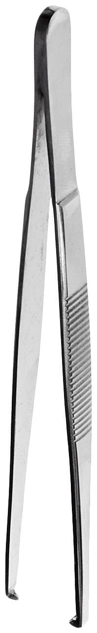 [Australia] - Tamsco Tissue Thumb Forceps 1 by 2 Teeth 5-Inch Stainless Steel Groove Handles 1 by 2 Teeth Medium Point 