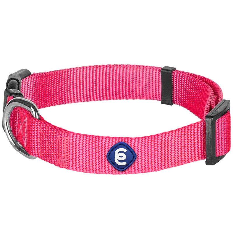Blueberry Pet Essentials 20+ Colors Classic Dog Collars X-Small (Pack of 1) French Pink - PawsPlanet Australia