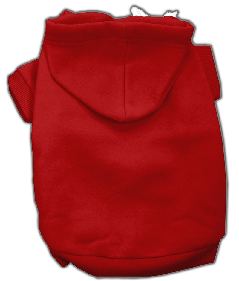 [Australia] - Mirage Pet Products 20-Inch Blank Hoodies, 3X-Large, Red 