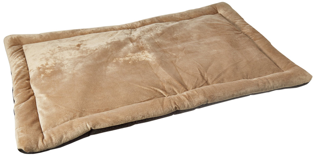 [Australia] - HappyCare Textiles HCT MAT-001 Solid Super Touch Micro Mink Dog and Pet Mat, 36 by 23-Inch, Taupe 
