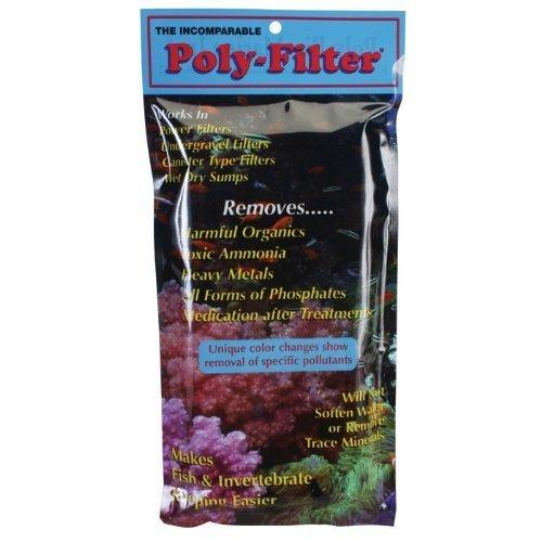 [Australia] - Poly-Bio-Marine, Poly Filter, Fish Aquarium Filter Media Pad, 3-pack, 4” x 8” Original Version 